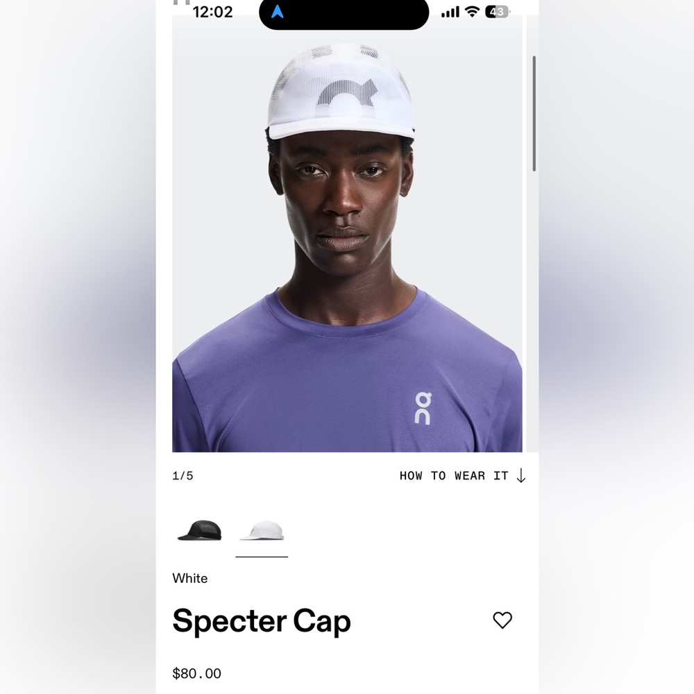 On Specter cap